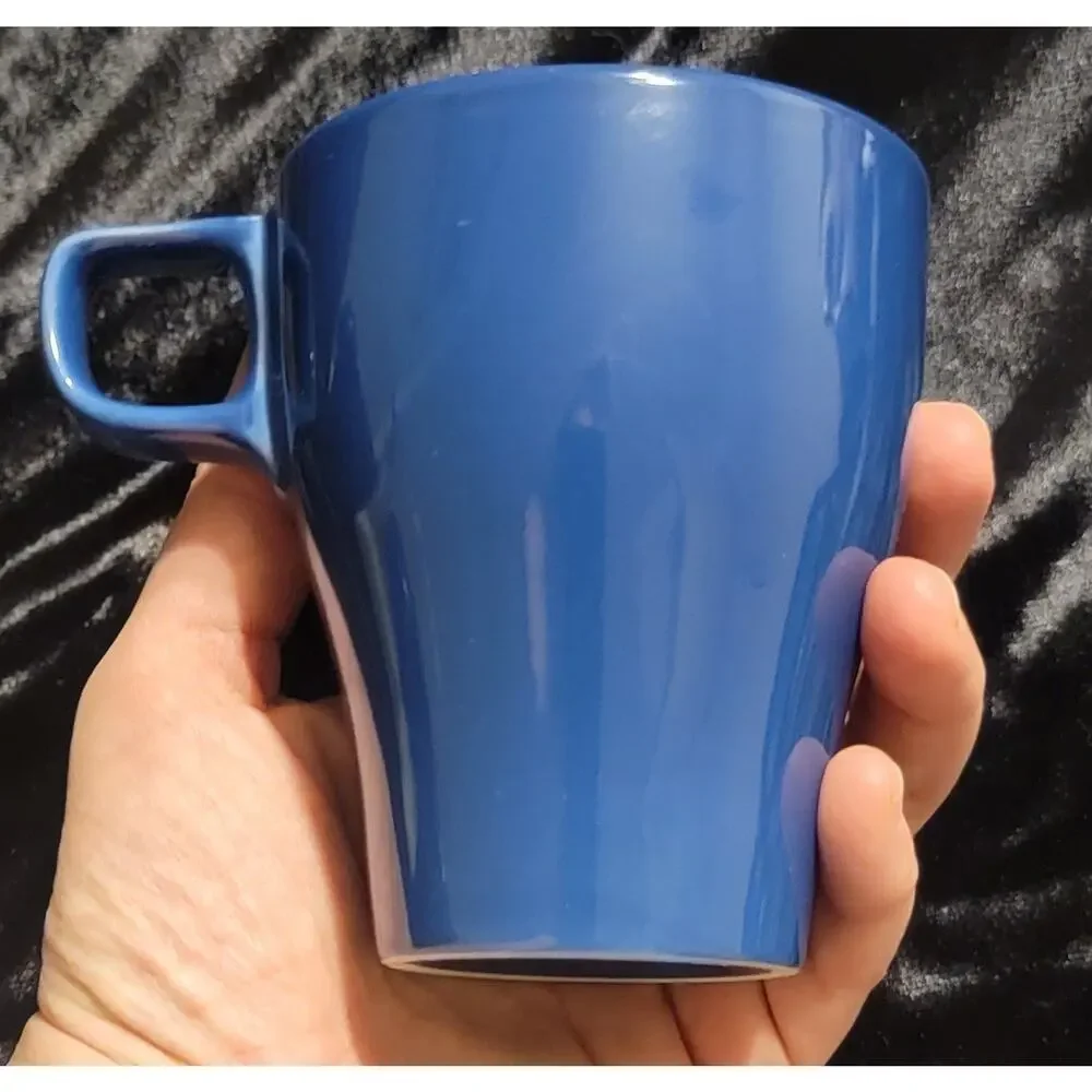 Lot Of 3 Blue Ikea Mugs Coffee Tea Sweden