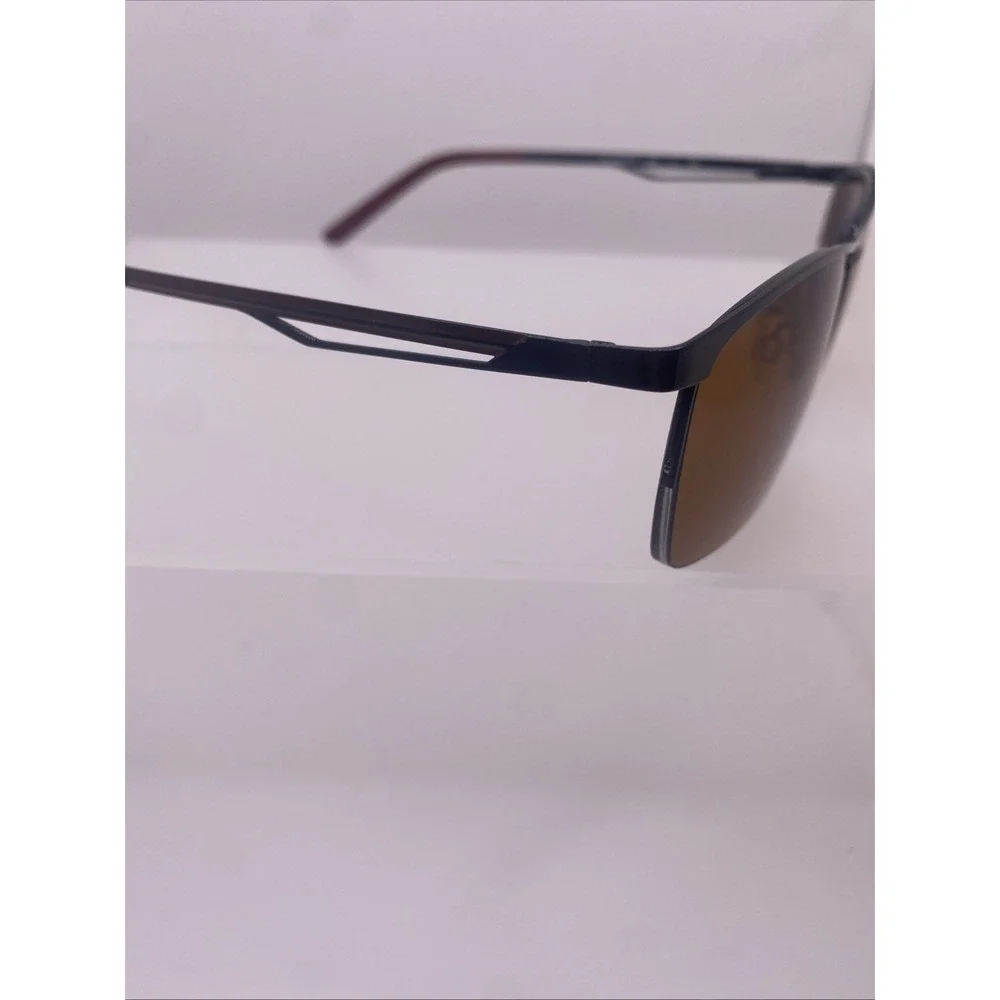 Shaq Sunglasses FRAMES ONLY Zyloware Half Rim 145 Brown 144