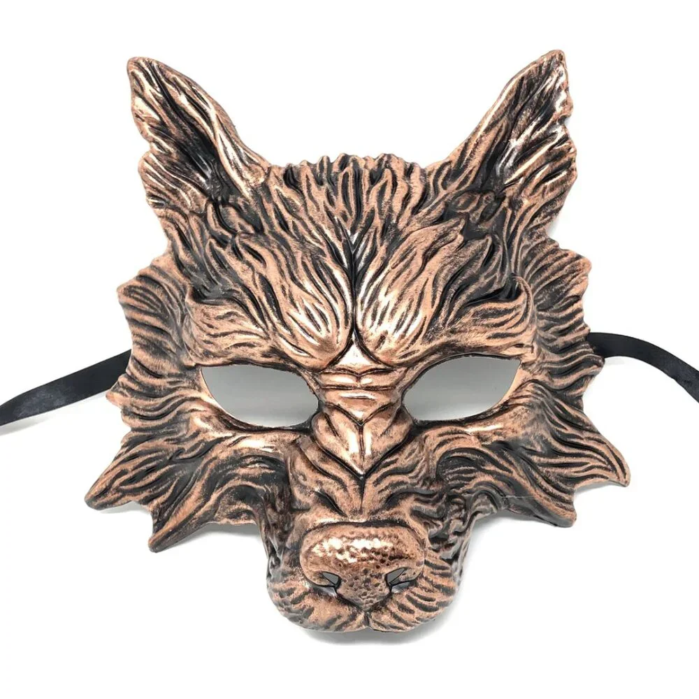 Wolf Steampunk Style Halloween Costume Mask Masquerade Party Ball Masks