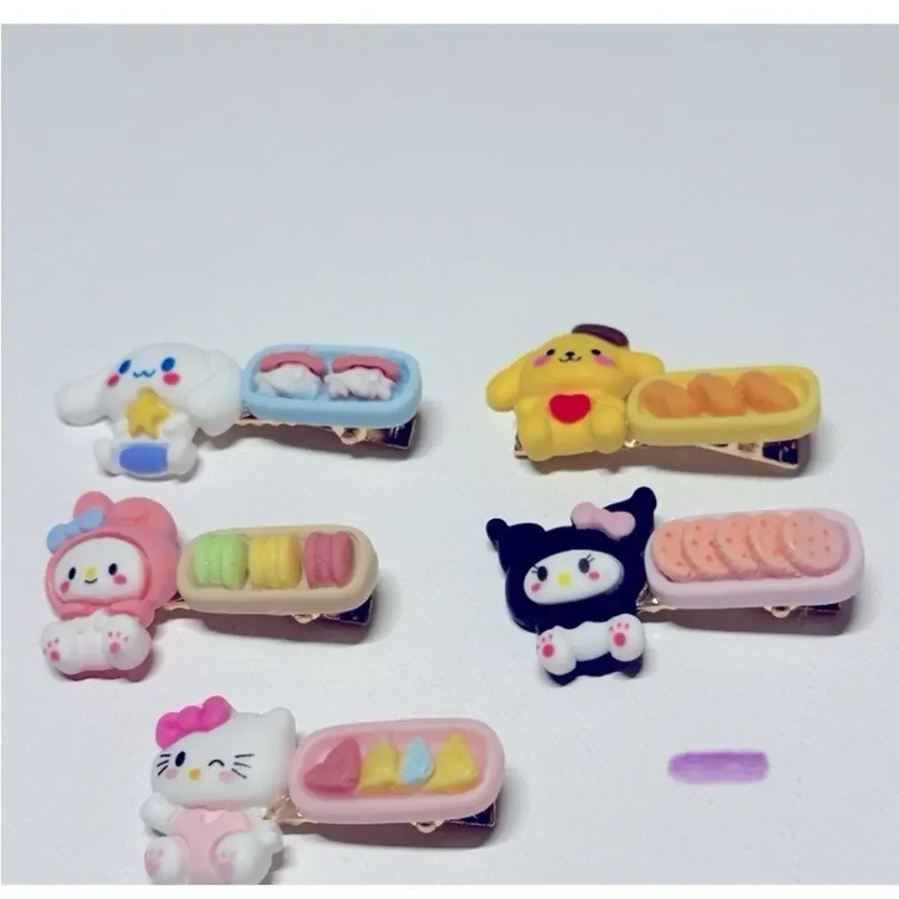 Sanrio NEW Hair Clips Hello Kitty 5-Piece Hair Accessory HELLO KITTY & Friends