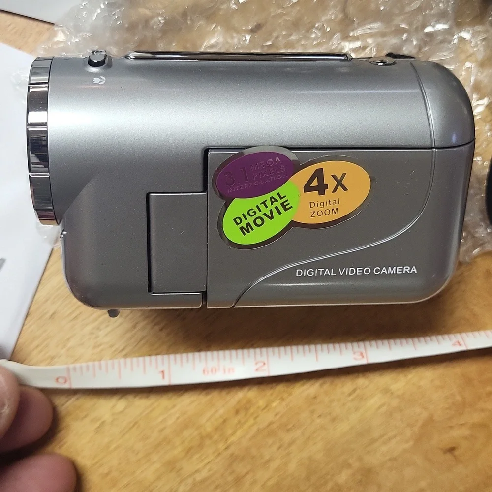 Digital Video Camera - Silver 4x digital camera