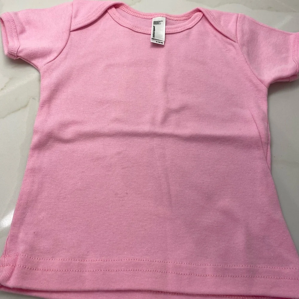 HALLMARK/AMERICAN APPAREL COTTON ONESIE/TEE SET NEW