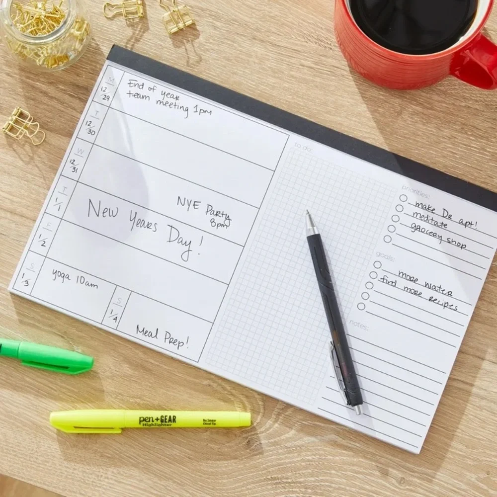 Pen+Gear perforated organized
