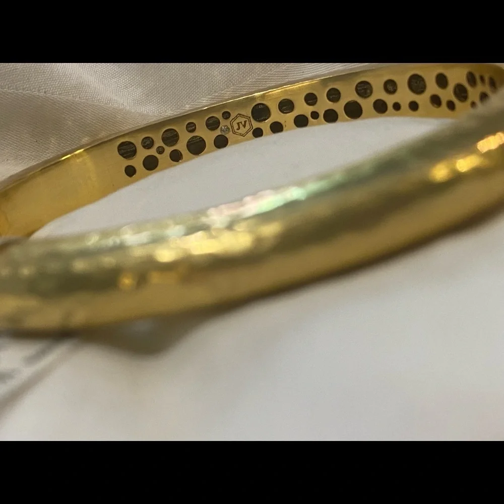 Julie Vos new hammered gold