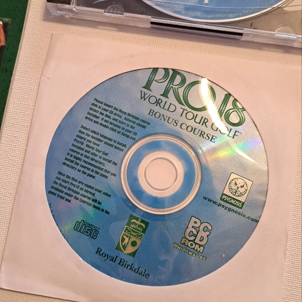 4/$15 🌻 Pro 18 World Tour Golf PC Game Set