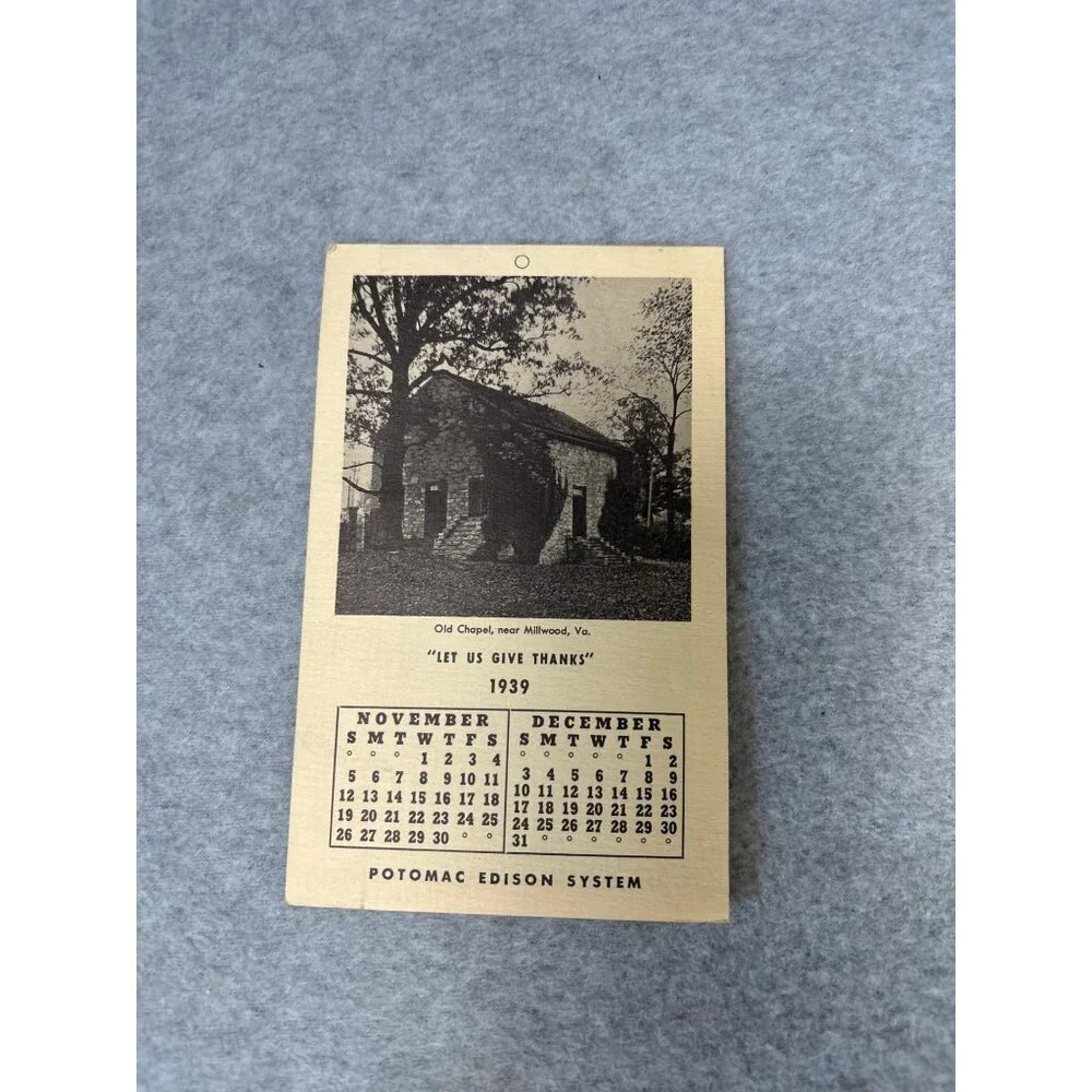 Potomac Edison System this 1939