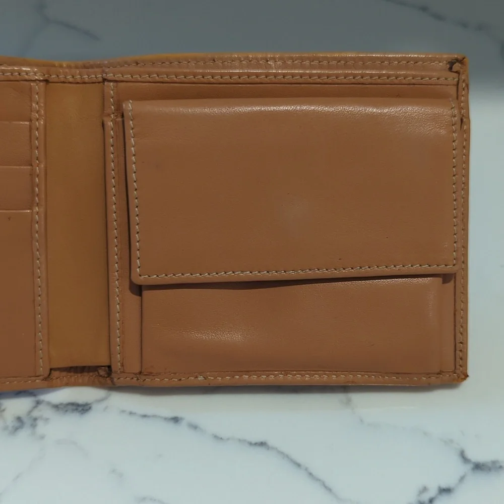 Burberry Bifold Nova Check Blue Plaid Leather Men's Wallet