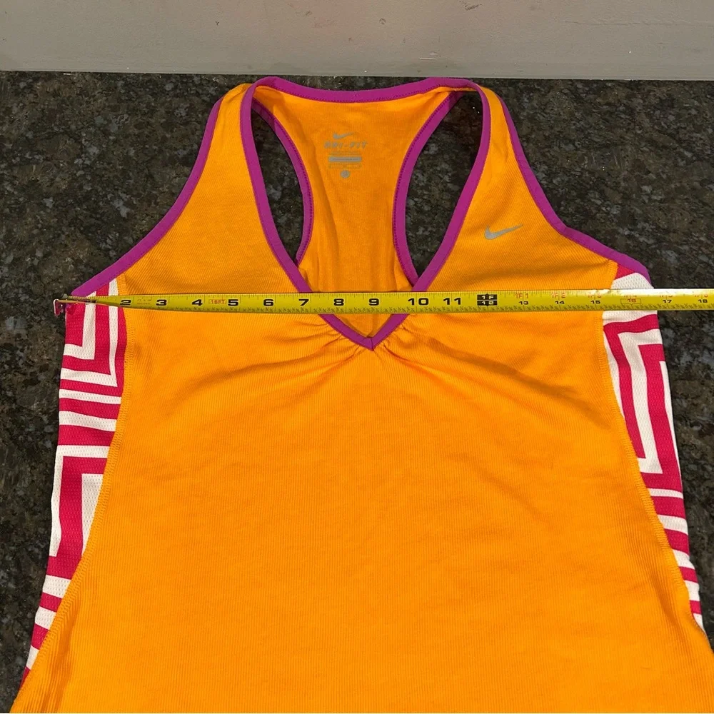 Nike Razor Back Running Tank Top Dri Fit Womens Medium EUC