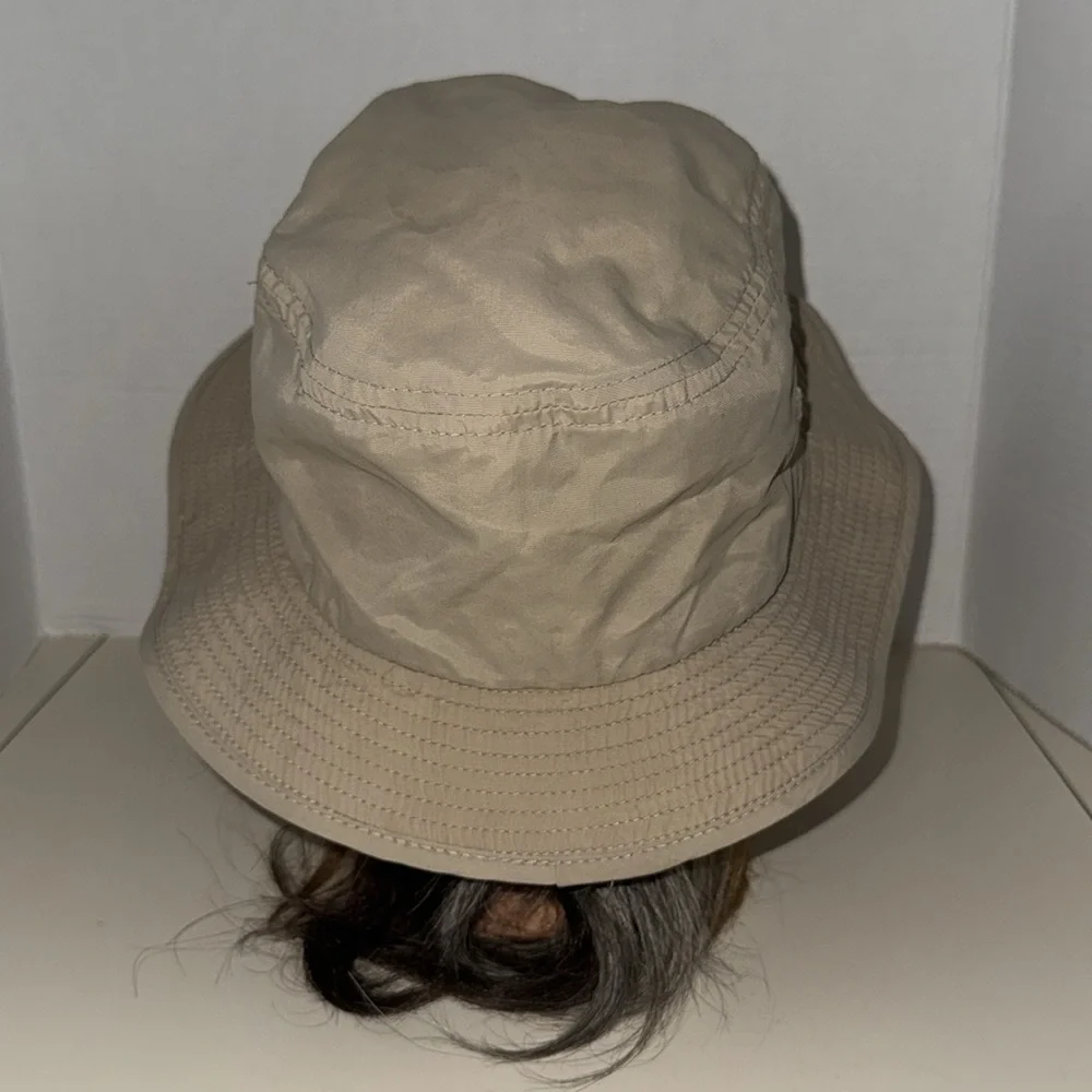 Acrux Cleveland Indians Tan Unisex Bucket Hat with Purple Embroidery Nylon