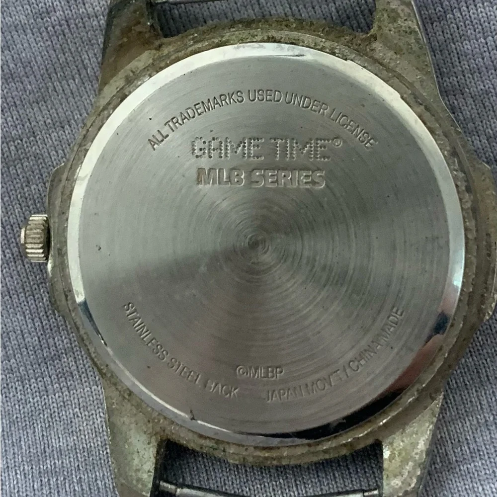 Source Unknown Silver and White Arm & Wristband