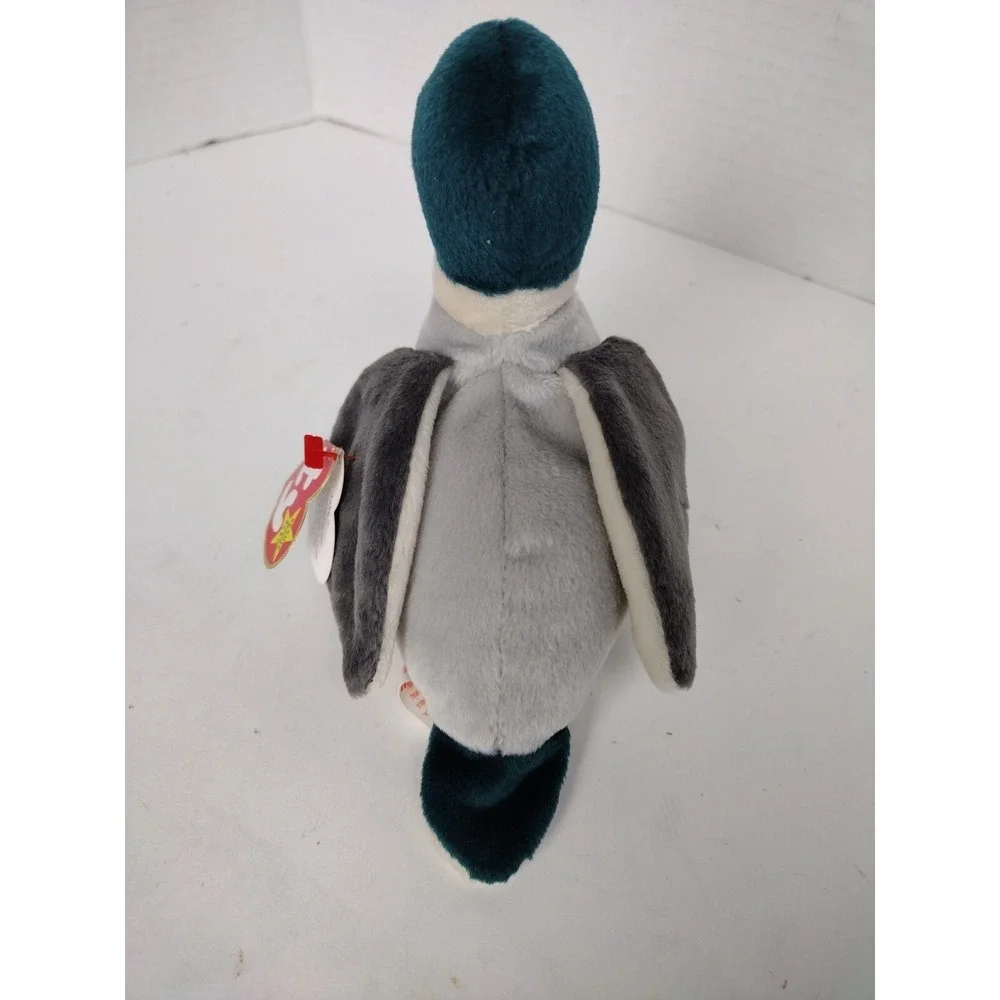 Ty Beanie Baby Jake The Mallard Drake Duck, 1997 1998 Error Tags