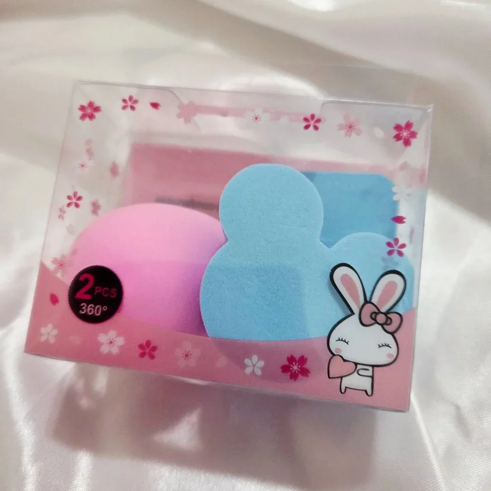 2 Pkg X 4pcs Powder Puff Makeup Sponge