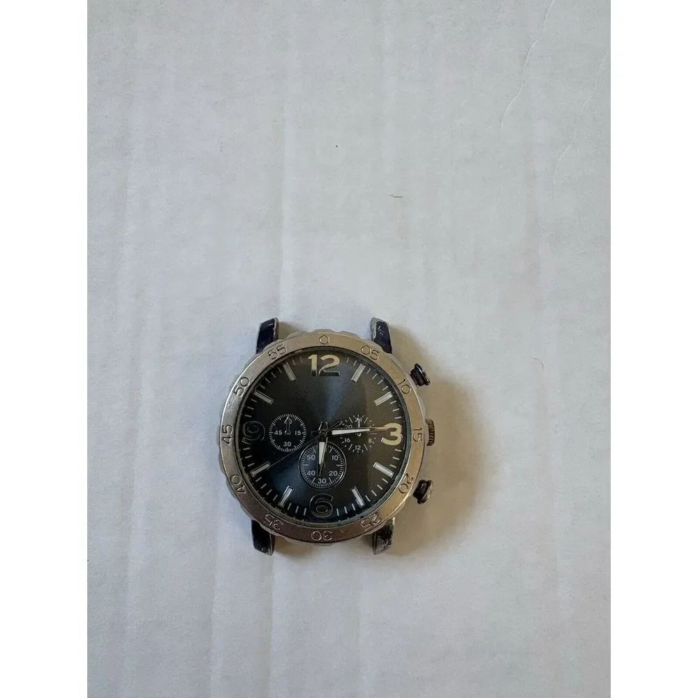 FMD FMDGF009 No Band Blue Quartz Analog Men's Watch‎ For Parts