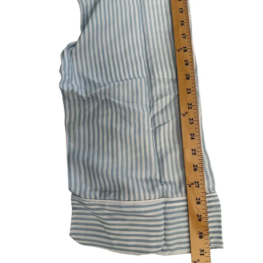 Ettitude Pajama Pants Women's Medium Striped CleanBamboo Drawstring Lightweight