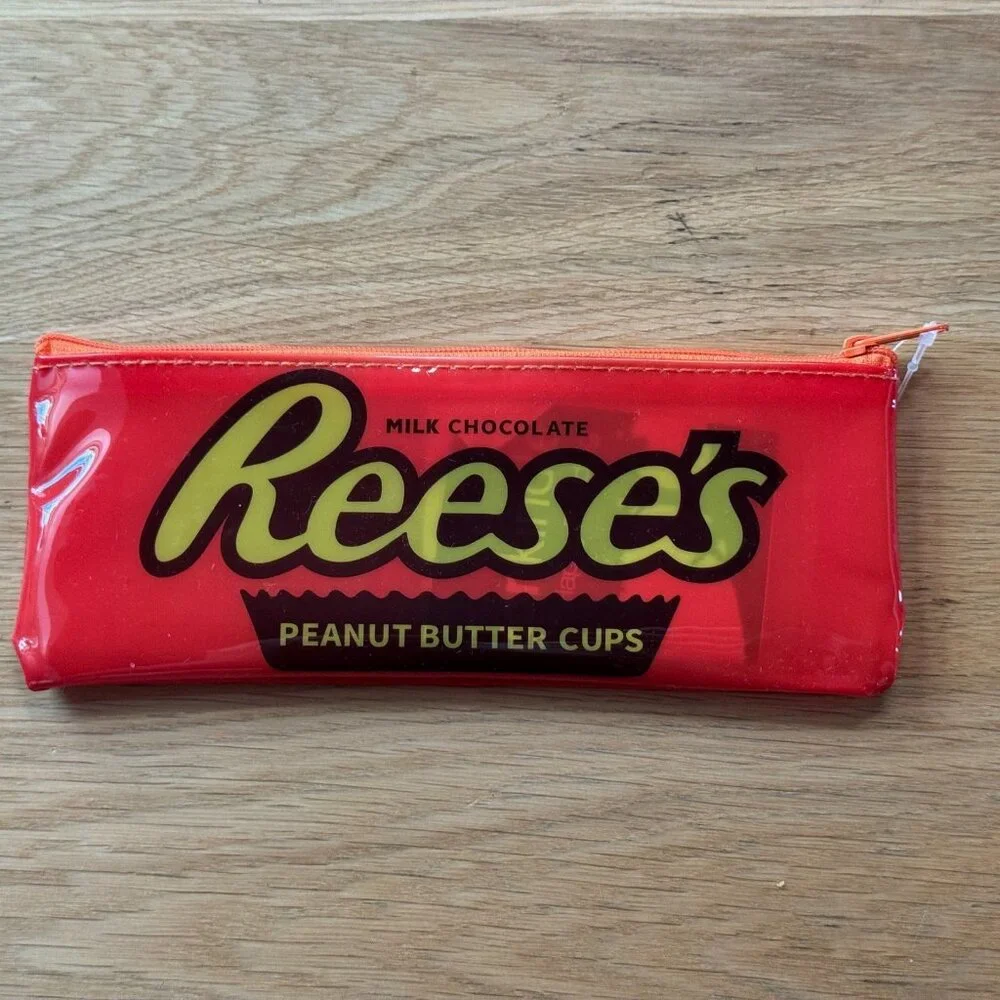 Reese's Peanut Butter Cups Zippered Pencil Case