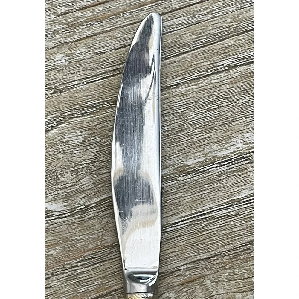Wallace 18/10 Stainless - CORSICA GOLD ACCENT - Knife