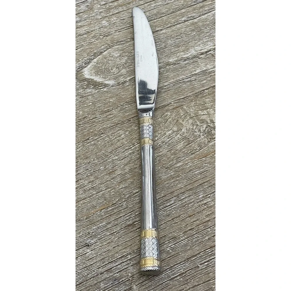Wallace 18/10 Stainless - CORSICA GOLD ACCENT - Knife