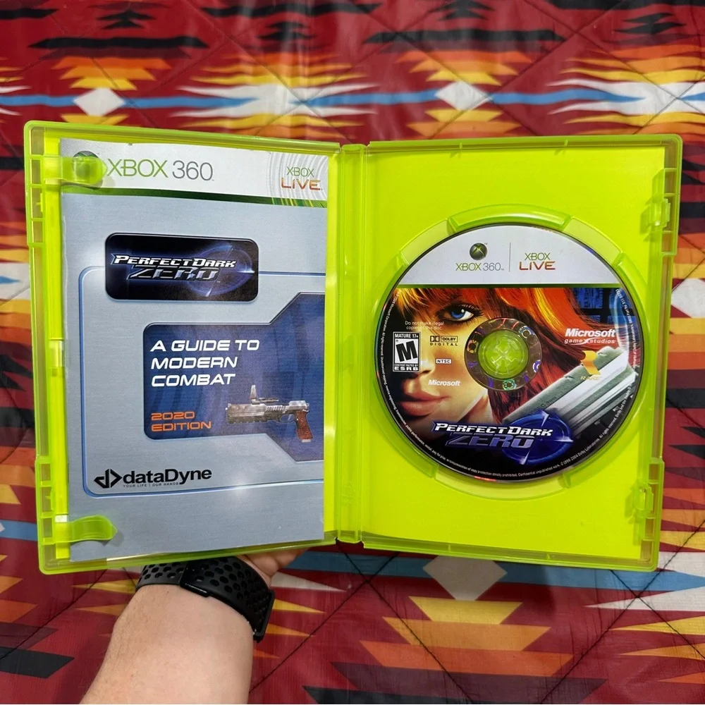 Perfect Dark Zero (Microsoft Xbox 360, 2005) Complete CIB TESTED & WORKING!