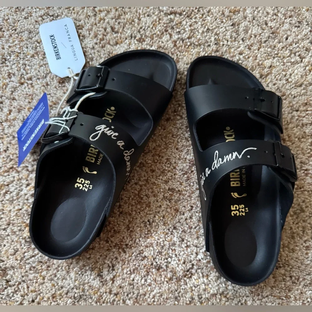 Birkenstock and Lingua Franca purchased these