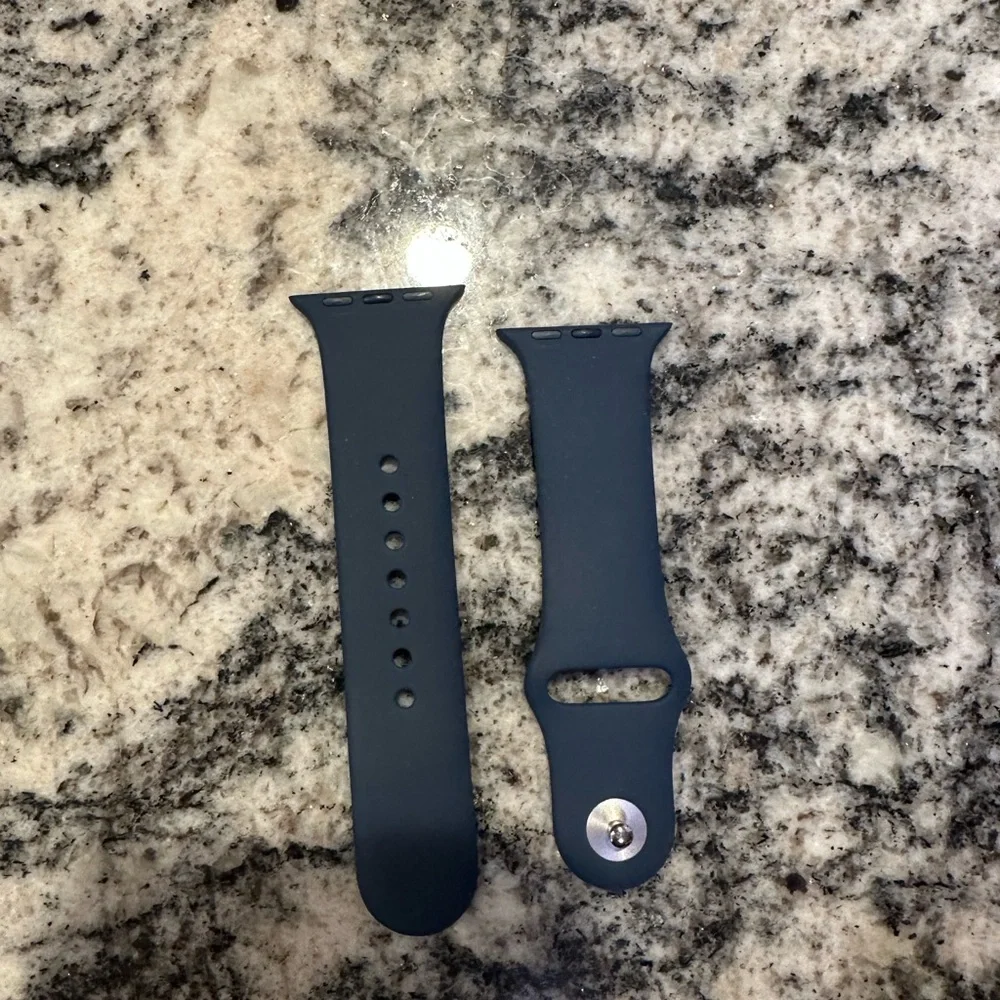 navy apple watch band NEVER USED