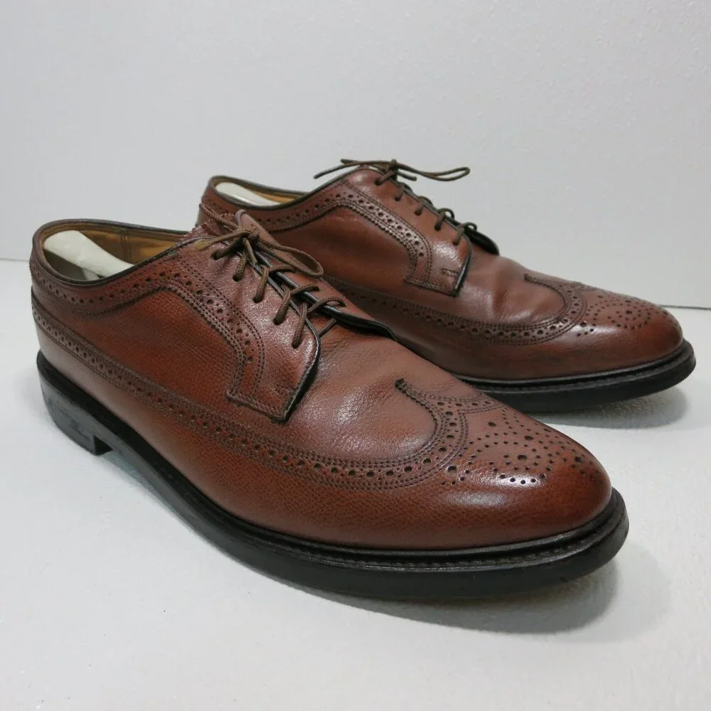 Stafford brogue leather