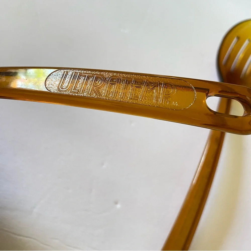 Vintage Lot of 3 UltraTemp Amber Kitchen Utensils Robinson Knife Co Made in USA
