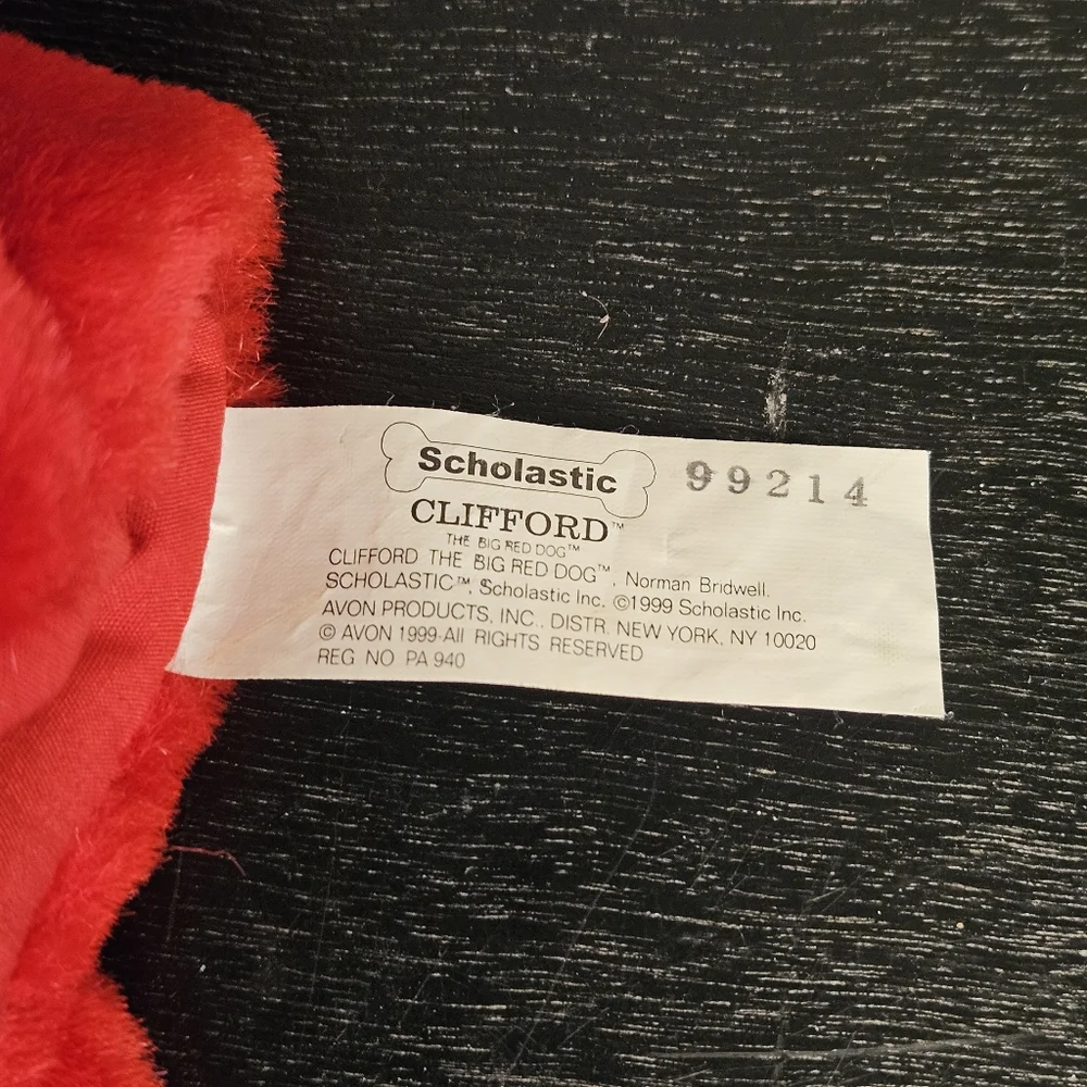 Scholastic vintage clifford