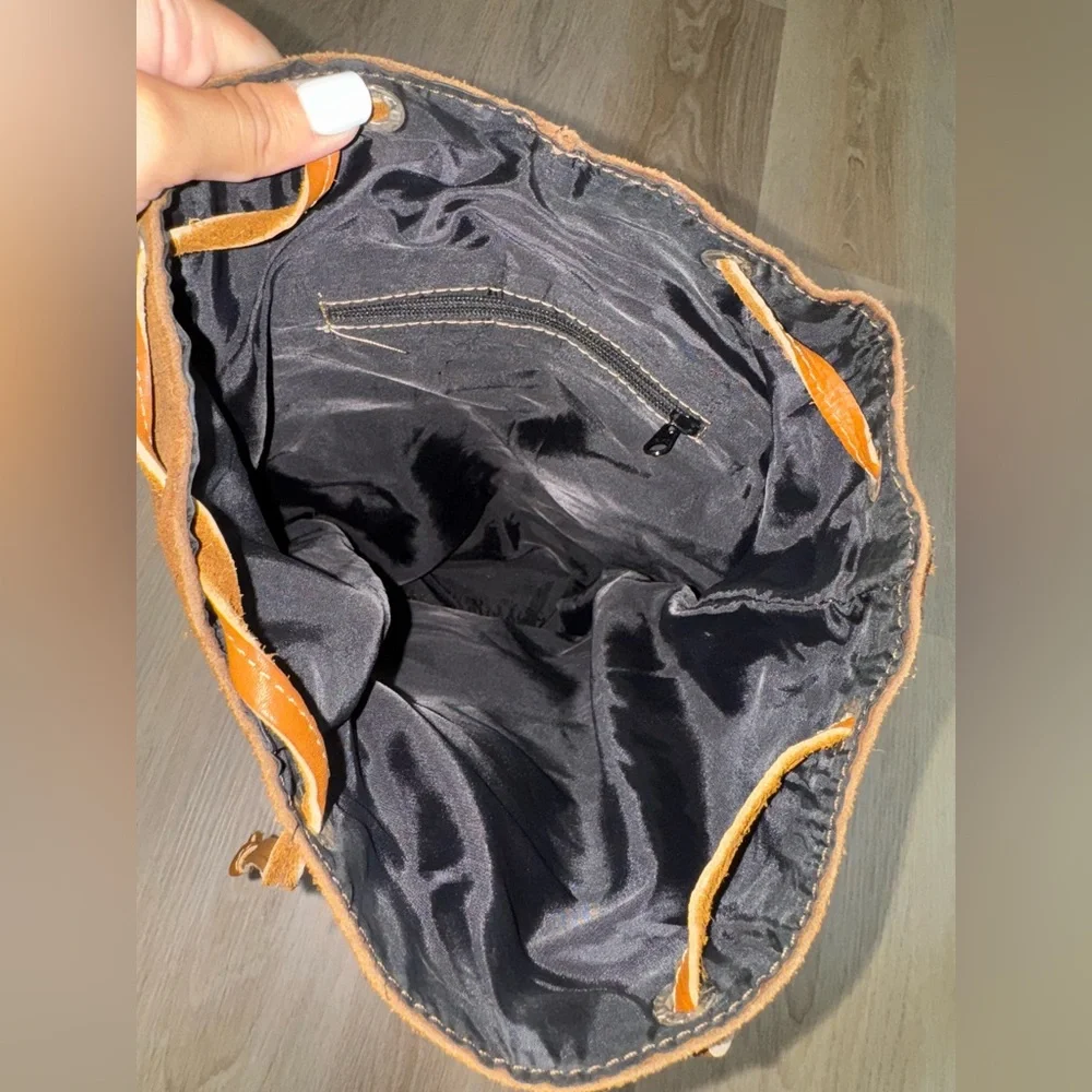 N/A western leather