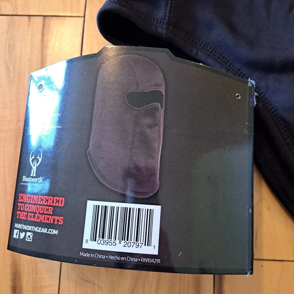 HUNTWORTH Balaclava Delta Heavyweight Reversible Delta 5617-30BK Hunting Winter