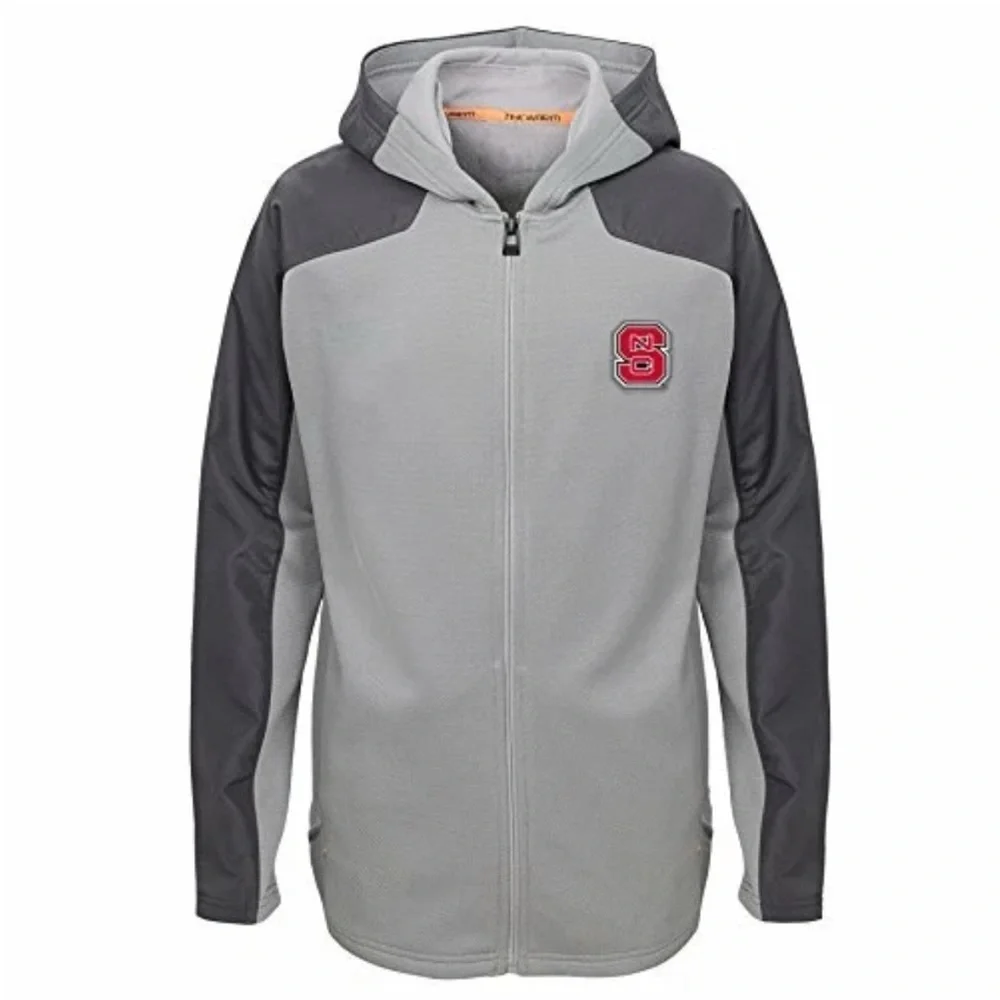 NWT [Gen2] North Carolina NC State Wolfpack NCAA Full-Zip Hoodie Youth L (14/16)
