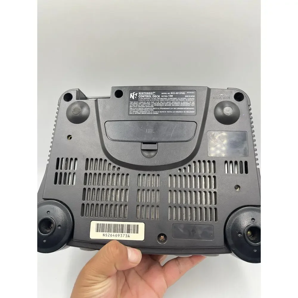Nintendo 64 N64 Console & Expansion Pack Installed