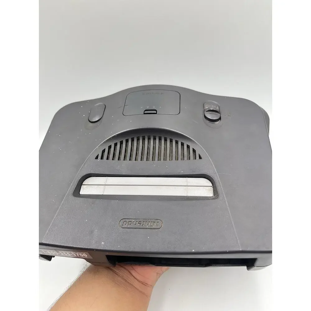 Nintendo 64 N64 Console & Expansion Pack Installed