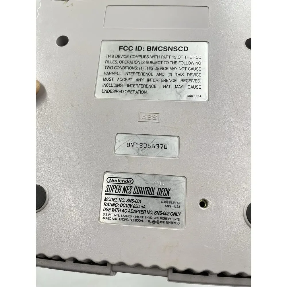 Nintendo super nes