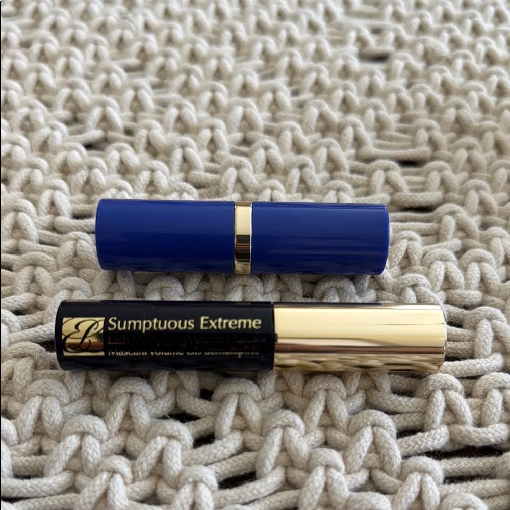 Estee Lauder Sumptuous Extreme Mascara and Lipstick