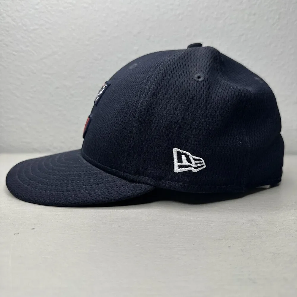 NEW ERA Mens MLB CLEVELAND INDIANS 5950 AC PERF FITTED Hat Size 7 1/8