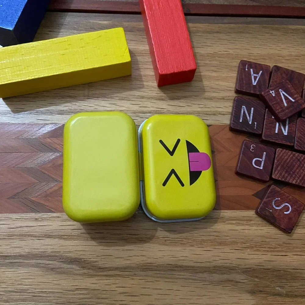 Ew! Emoji - Yellow Mini Tin Box