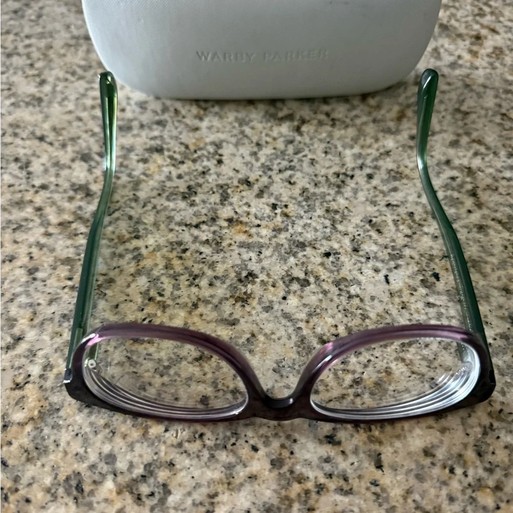 Warby Parker plum includes