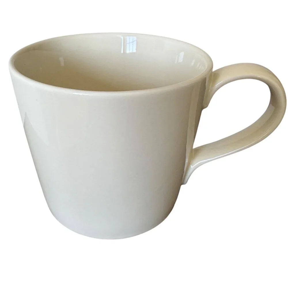 Crate&Barrel Discontinued Margo Cream Mug/Cup Replacement Addition B. Elgen