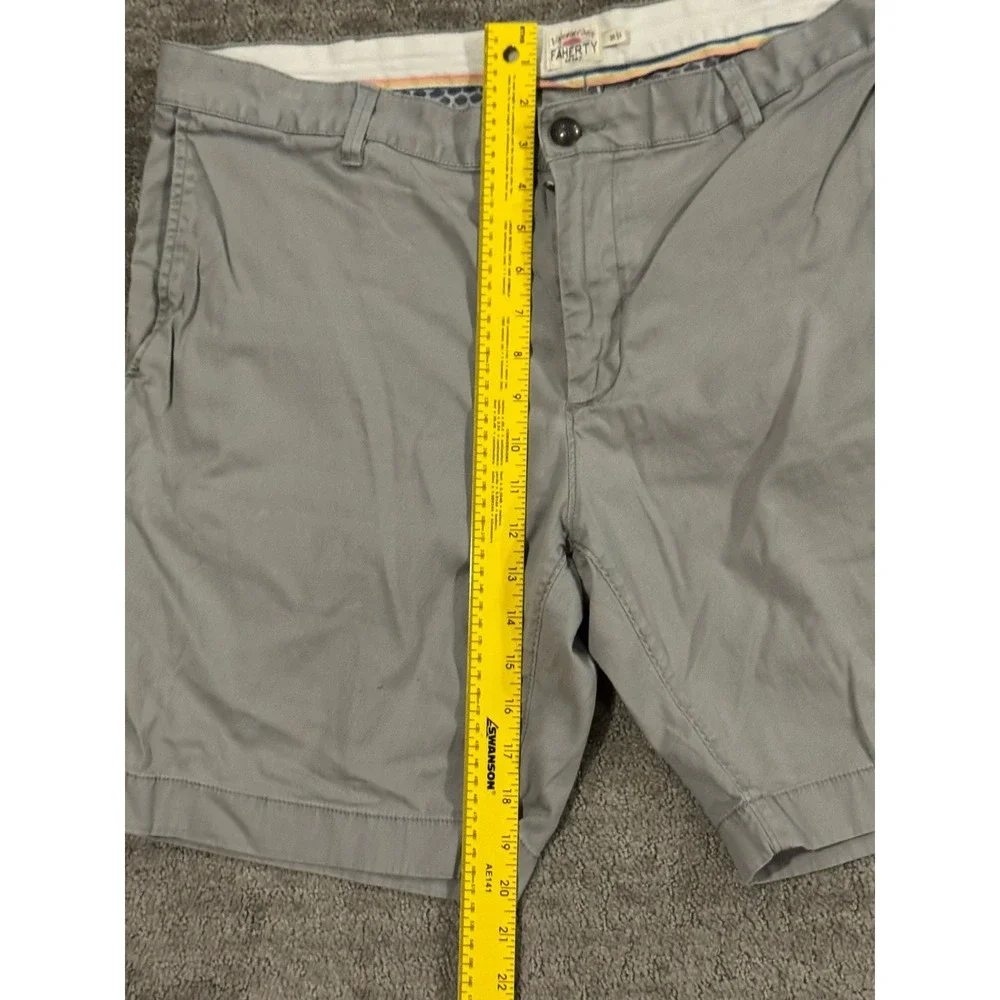 Faherty Size 38 Gray Shorts (C1)