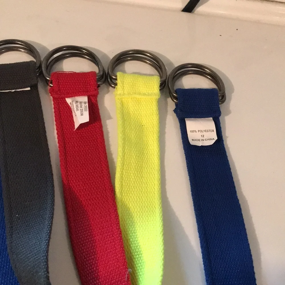 BELT BUNDLE 4 Canvas Belts Boys Size 12 💥