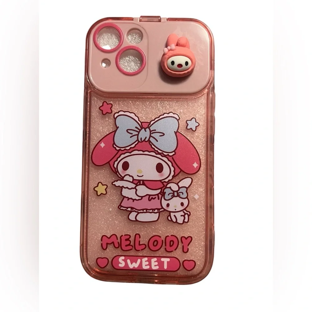 New! My Melody Pencil Case and IPhone 15 Bundle