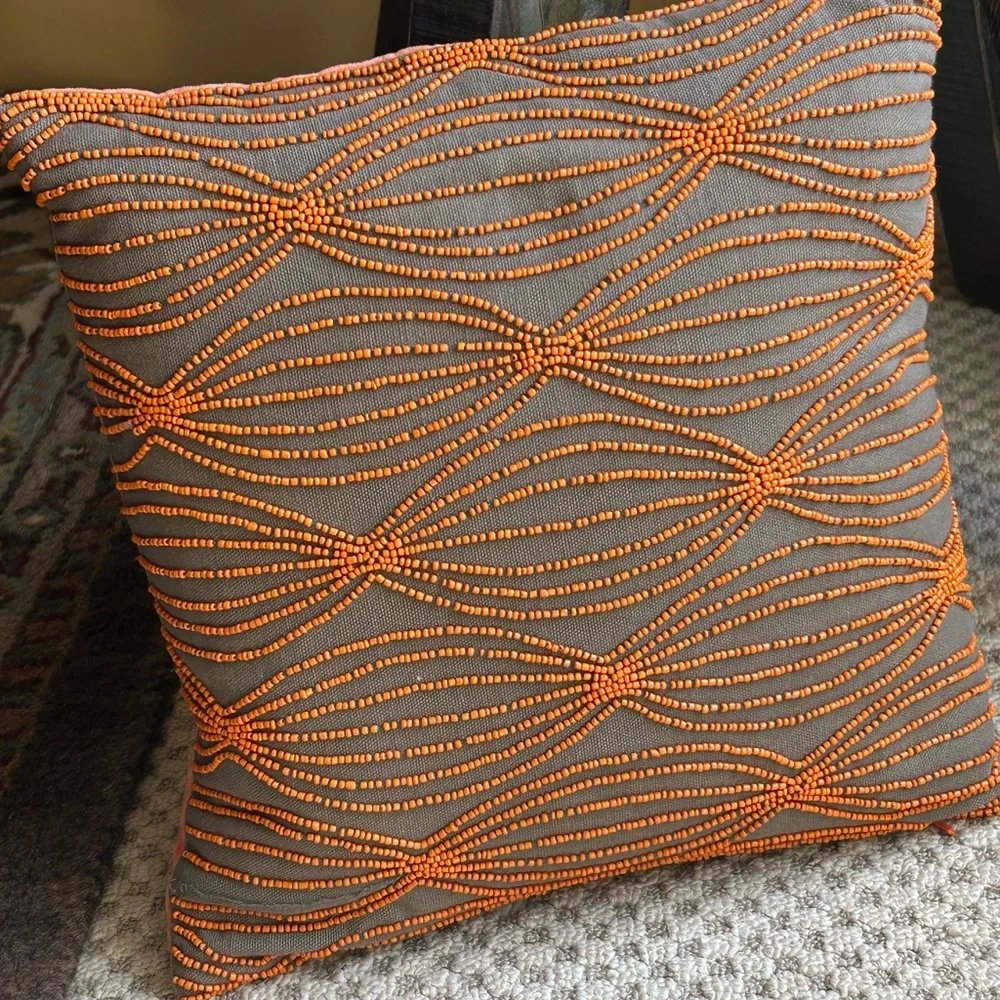 CRATE & BARREL Hepburn Pillow 12X12