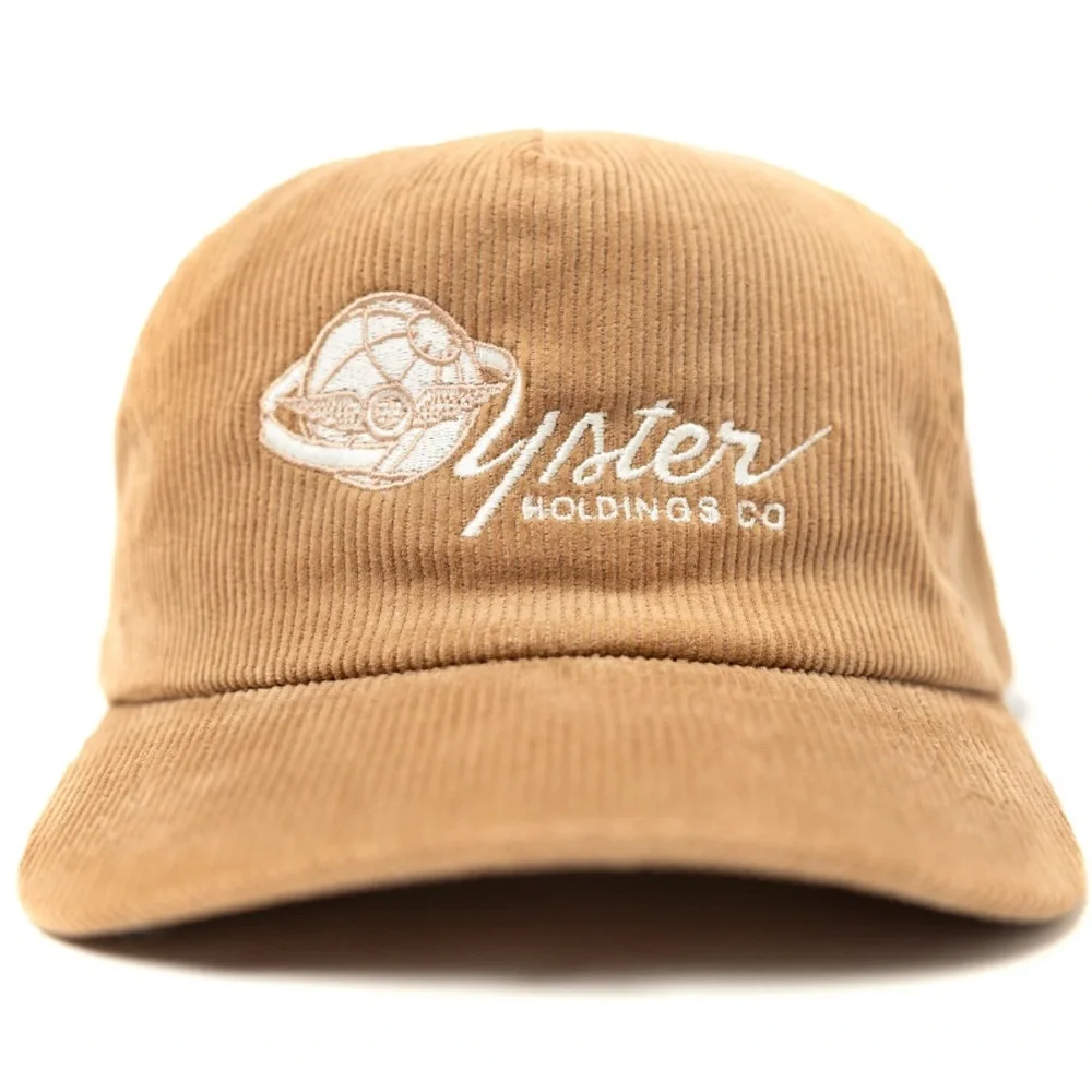 Oyster Holdings Globe Script Hat (Bbq Khaki)