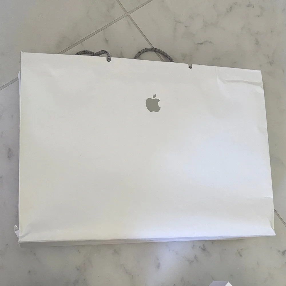 Apple MacBook Pro 13” Empty Box and Bag