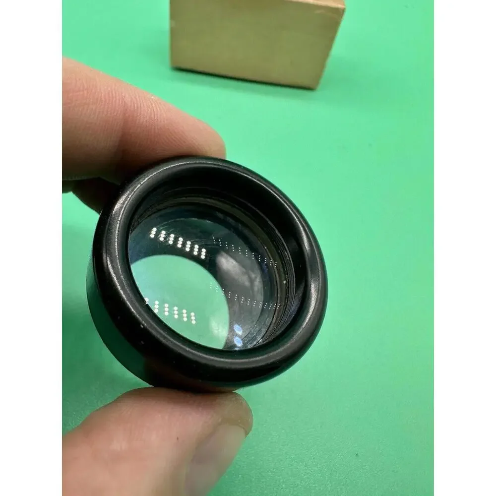 VINTAGE Lot Of Two(2) Lenses Optical PROFESSIONAL Microscope TELESCOPE LENS