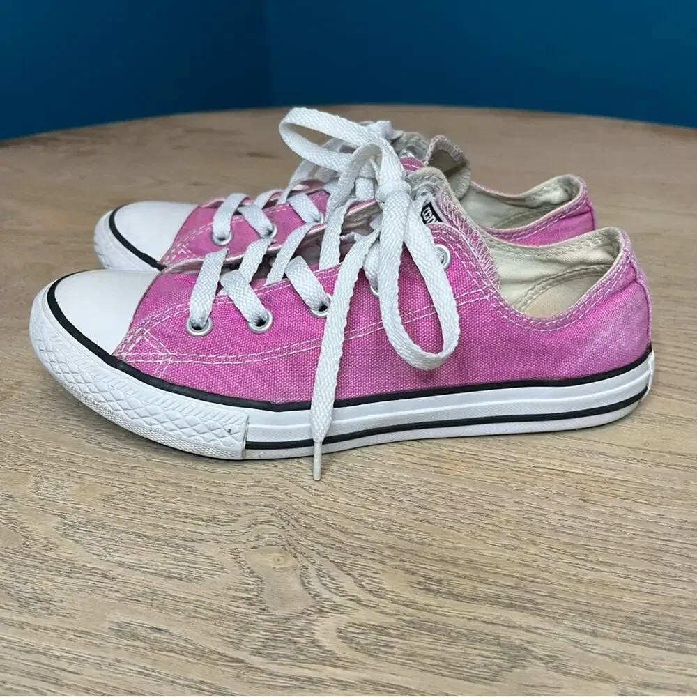 Converse All Star Chuck Taylor Low Top Pink Youth 3
