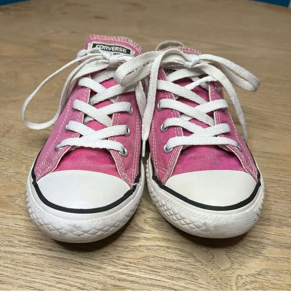 Converse All Star Chuck Taylor Low Top Pink Youth 3