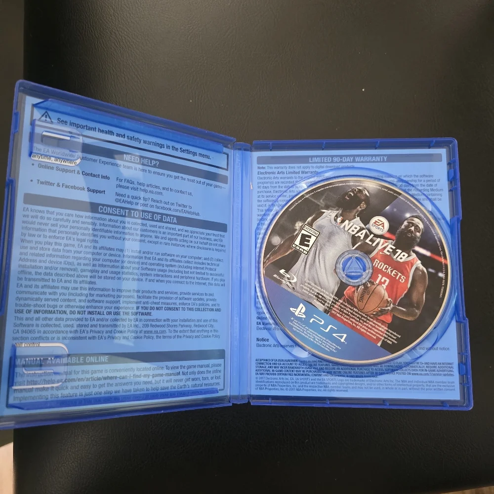 Sony PS4 NBA Live 18
