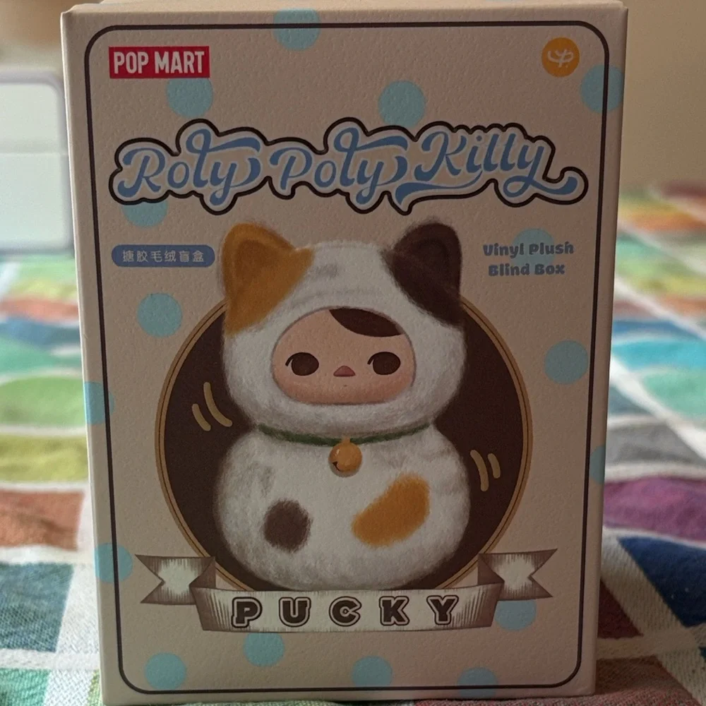 🐱 POP MART PUCKY ROLY POLY KITTY SERIES VINYL PLUSH BLIND BOX 🐱 NWT 🐱