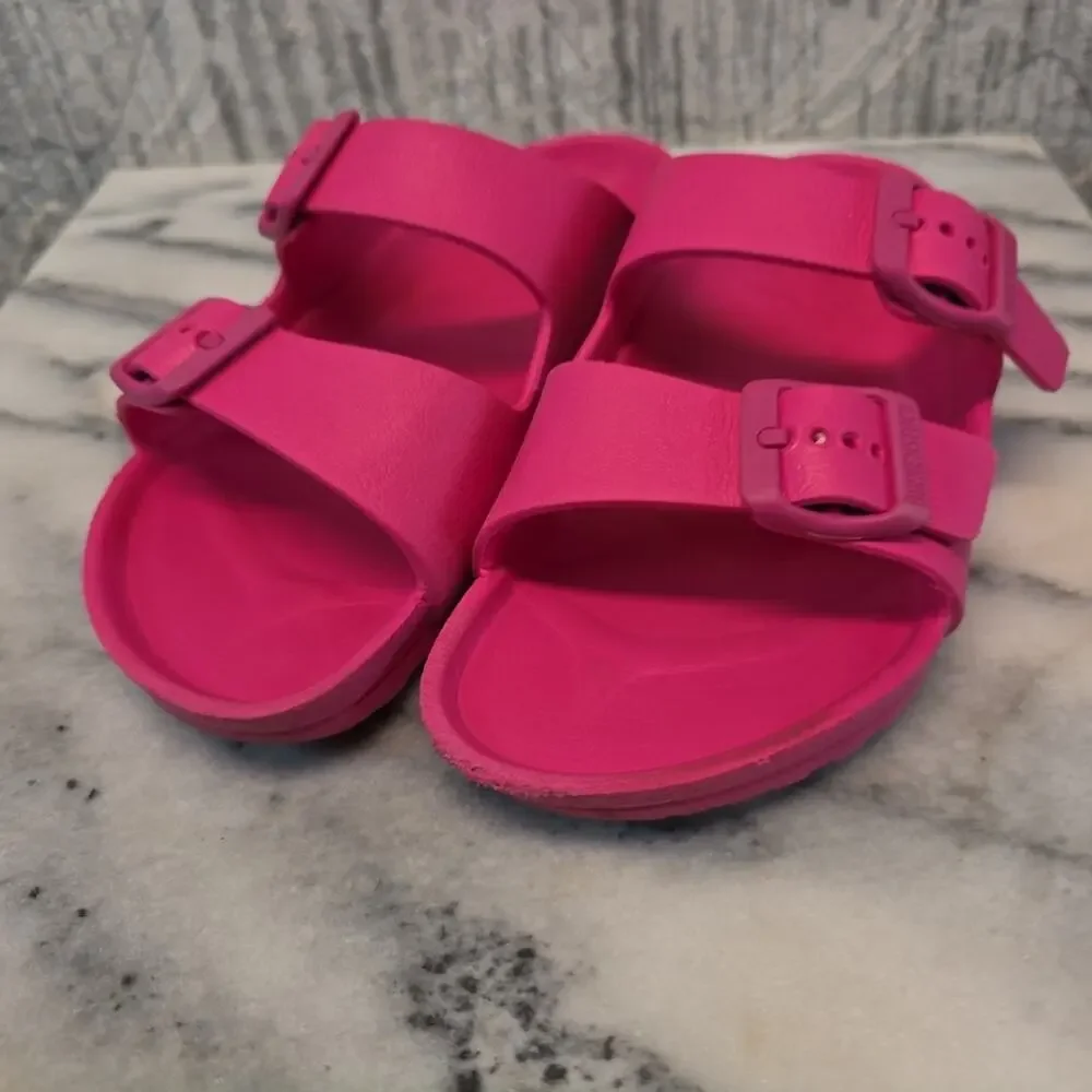 Birkenstock Eva Sandals Kids Fucsia Sz 34 US 2.5Y